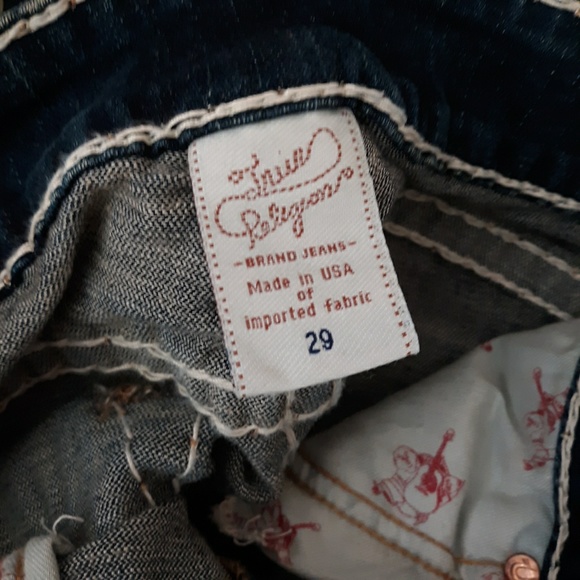 NWT True Religion Bobby Super T Dark Blue Jeans - Picture 8 of 8